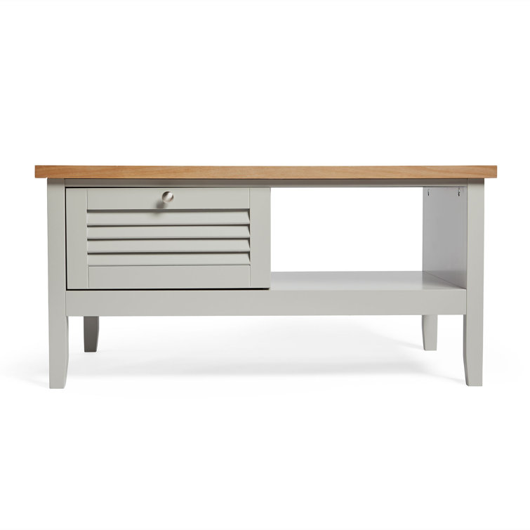 House of Hampton Louvre Grey & Ash Veneer Coffee Table Wayfair.co.uk